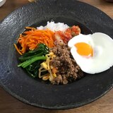 コンロ&まな板不使用！簡単！栄養満点ビビンバ